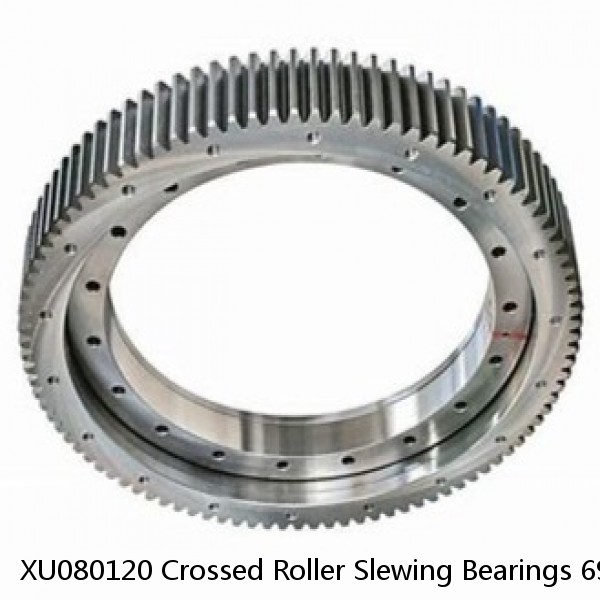 XU080120 Crossed Roller Slewing Bearings 69x170x30mm