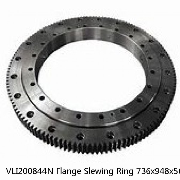 VLI200844N Flange Slewing Ring 736x948x56mm