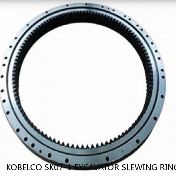 KOBELCO SK07-1 EXCAVATOR SLEWING RING, SWING BEARING, SWING CIRCLE